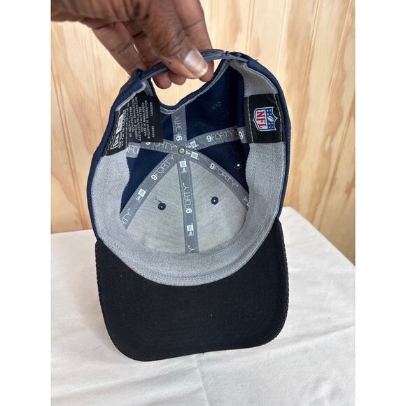 Seattle Seahawks New Era 9Forty NFL Hat Navy Adjustable - Picture 6 of 8